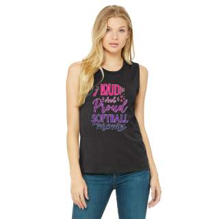 Ladies' Muscle Tank - Loud & Proud